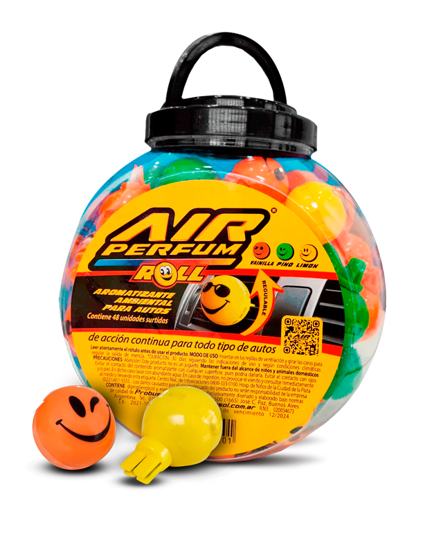 AirPerfum Aireadores Roll en pote 1 Unid