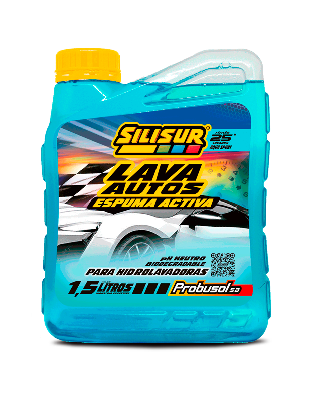 Silisur Lavaauto Lavaauto Espuma Activa 1.5 L