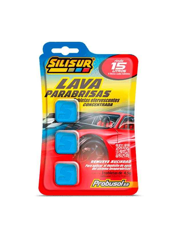 Silisur Lavaparabrisas en Tableta 4,5 grs