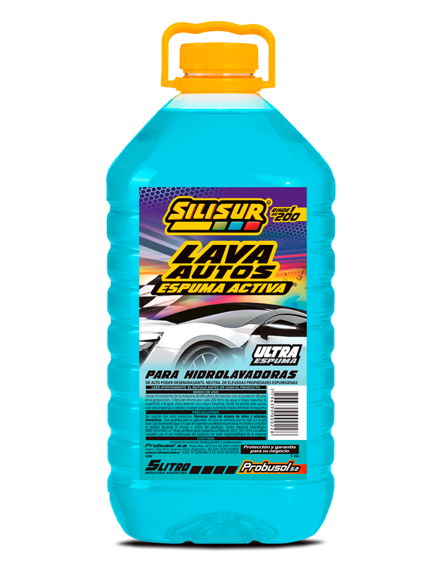 Silisur Linea Carwash Lavaauto Espuma Activa 5L