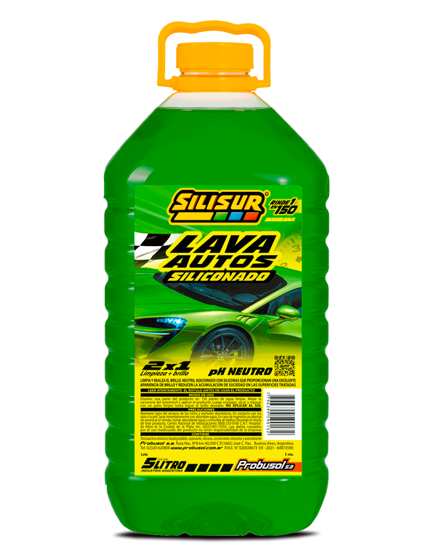 Silisur Linea Carwash Lavaauto Siliconado 5L