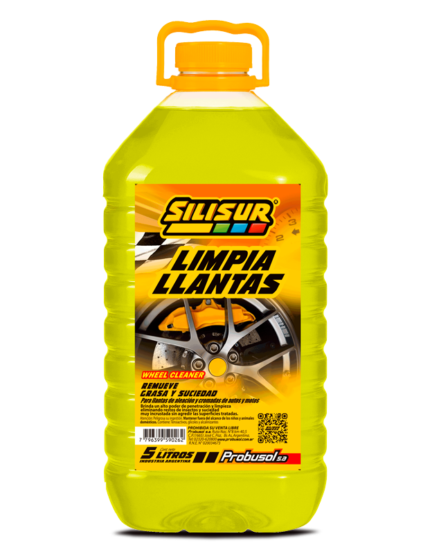 Silisur Linea Carwash Limpia Llantas 5L