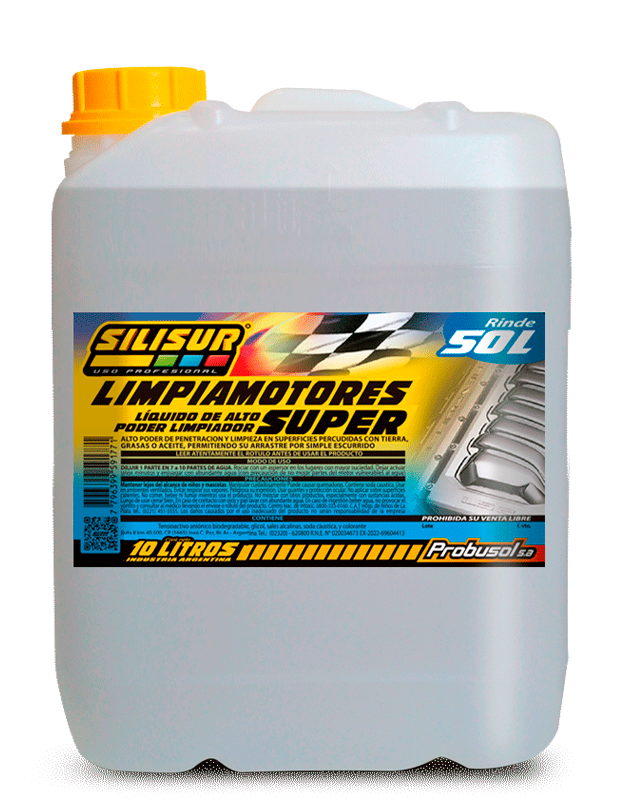 Silisur Linea Carwash Limpiamotores super 10L