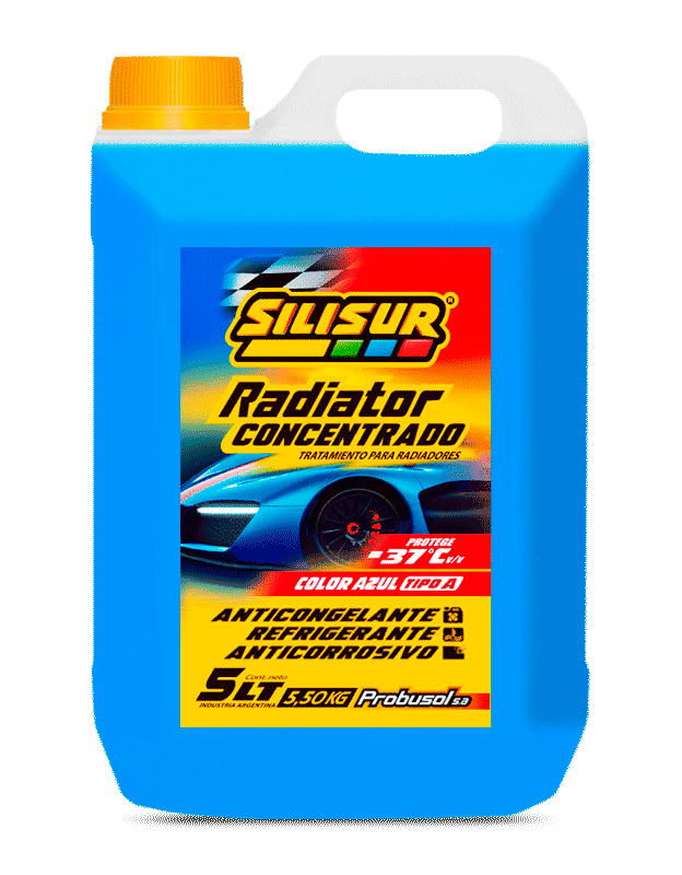 Silisur Radiadores Anticongelante Refrigerante 5 L